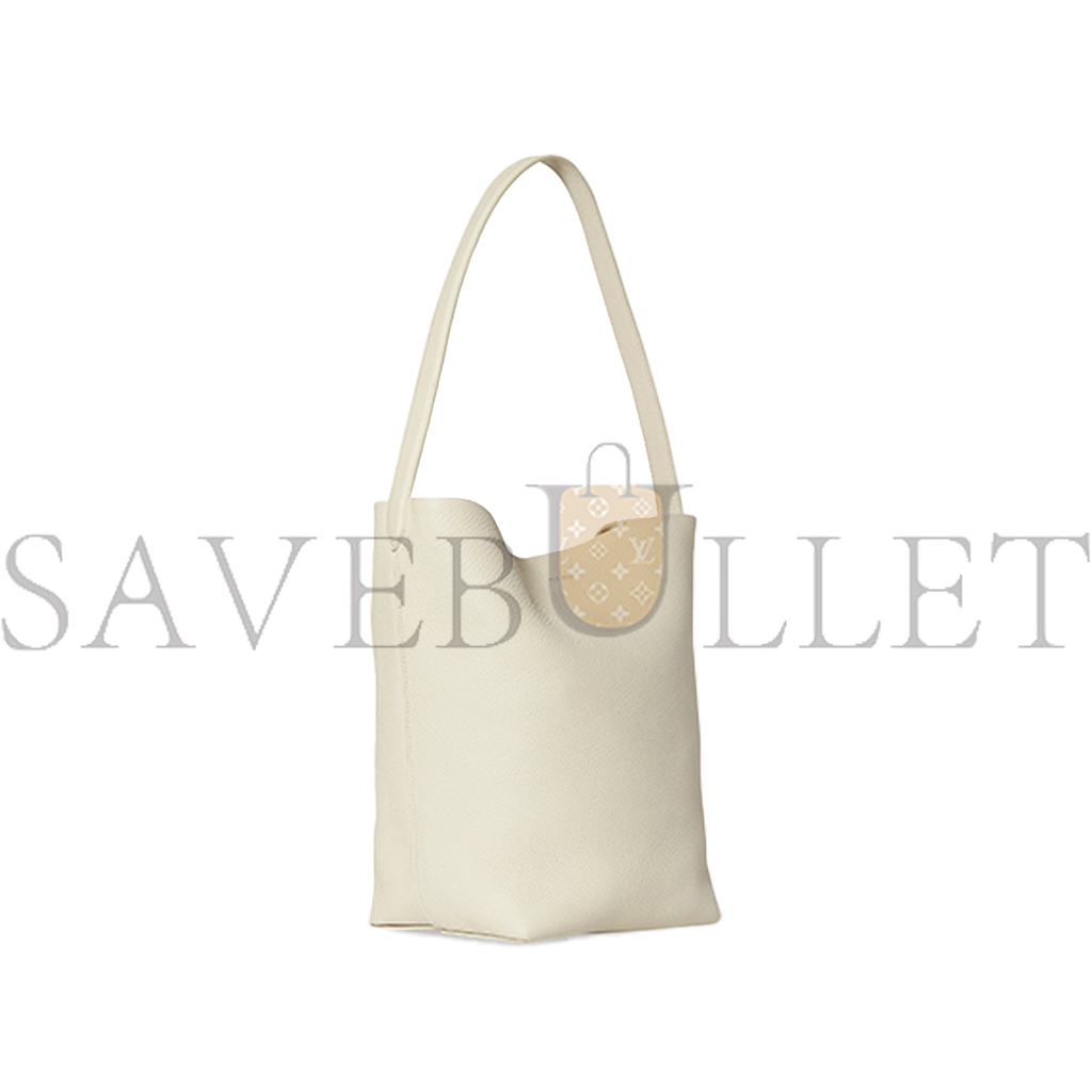 THE ROW SMALL NS PARK TOTE IN LEATHER IVORY W1314L129IVPD (25*22*12cm)